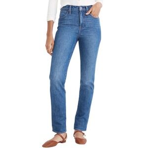 NWT Madewell Women's Stovepipe Full-Length Jeans NC346 Size 31 Denim Casual